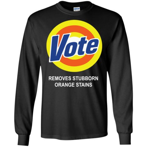 Vote removes stubborn orange stains