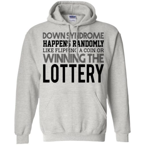 Down syndrome happens randomly like flipping a coin or winning the lottery