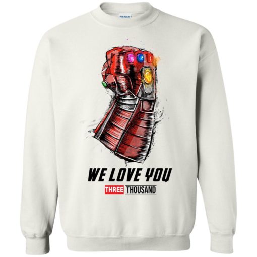 Avengers Endgame We Love You 300 shirt