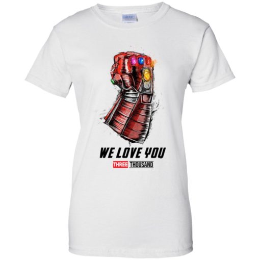Avengers Endgame We Love You 300 shirt