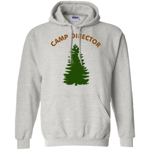 Camp director pine tree shirt