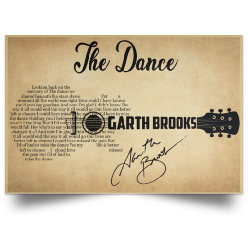 The dance garth brooks poster