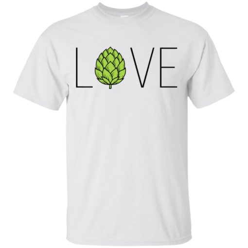 Love Craft Beer hops shirt