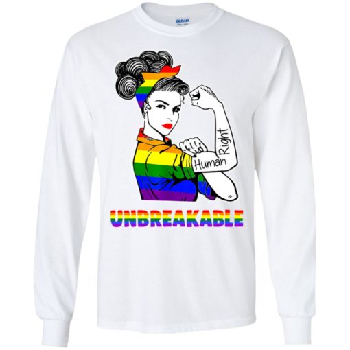 Unbreakable Lady Human Right LGBT