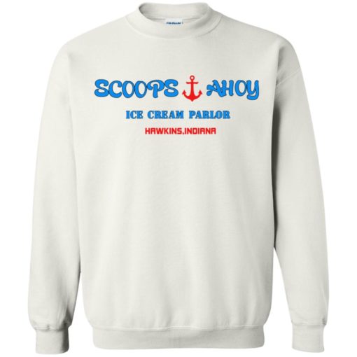 Scoops ahoy ice cream parlor Hawkins shirt