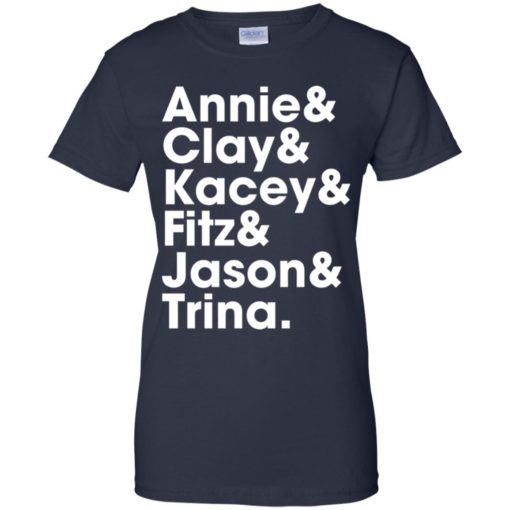 Annie Clay Kacey Fitz Jason and Trina shirt