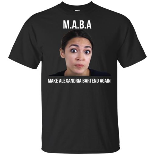 MABA Make Alexandria Bartend again shirt