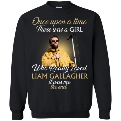 Once upon a time there was a girl who really loved Liam Gallagher shirt