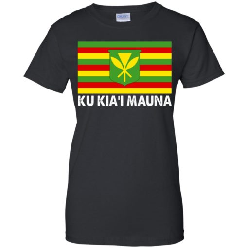 Ku Kiai Mauna Native Hawaiian flag shirt
