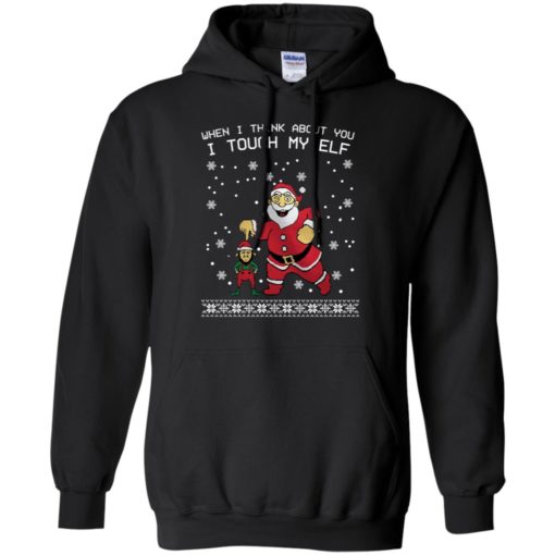 When I think about you I touch my ELF Christmas sweatshirt