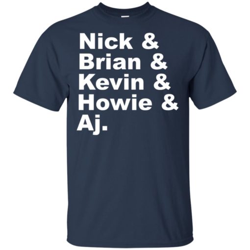 Nick Brian Kevin Howie Aj shirt