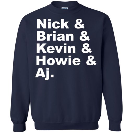 Nick Brian Kevin Howie Aj shirt
