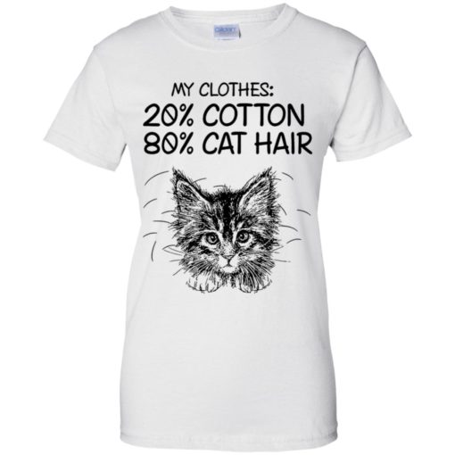 My Clothes 20% Cotton 80% Cat Hair Shirt