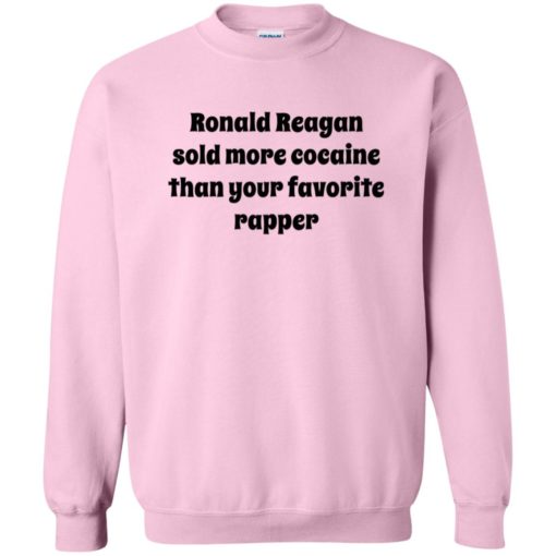 Ronald Reagan sold more cocaine than your favorite rapper shirt