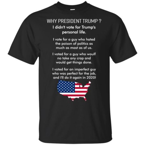 Why President Tr*mp I didn’t vote for Tr*mp’s personal life shirt