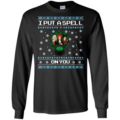 Hocus Pocus I put a spell on you Christmas sweatshirt