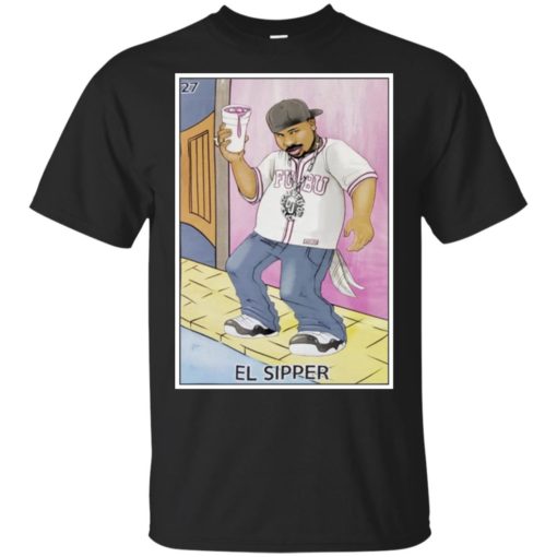 DJ Screw El Sipper shirt