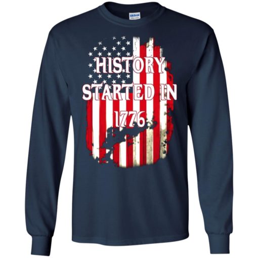 History started in 1776 Robert Oberst shirt