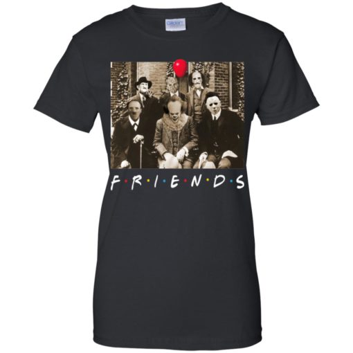 Psychodynamics horror characters Friends shirt