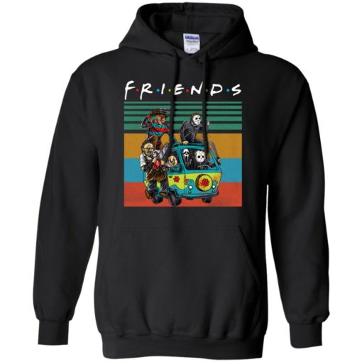 Horror Character Friends On the car shirt