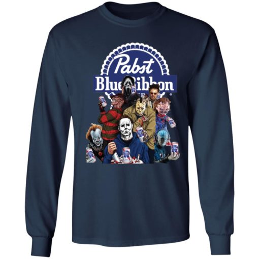 Horror Characters Pabst Blue Ribbon shirt