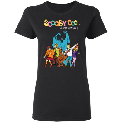 Scooby Doo Green Ghost Where are you shirt