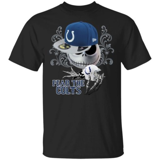 Jack Skellington fear the Colts shirt