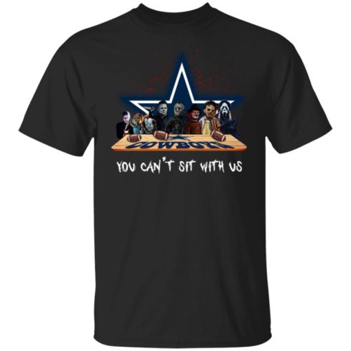 Horror Characters Cowboys you can’t sit with us shirt