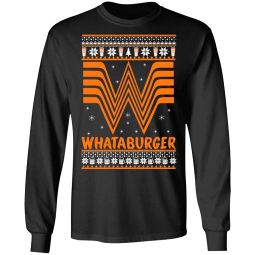Whataburger Christmas sweater