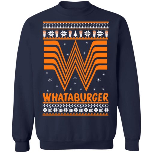 Whataburger Christmas sweater