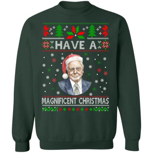 Have a Magnificent Christmas sweatshirt