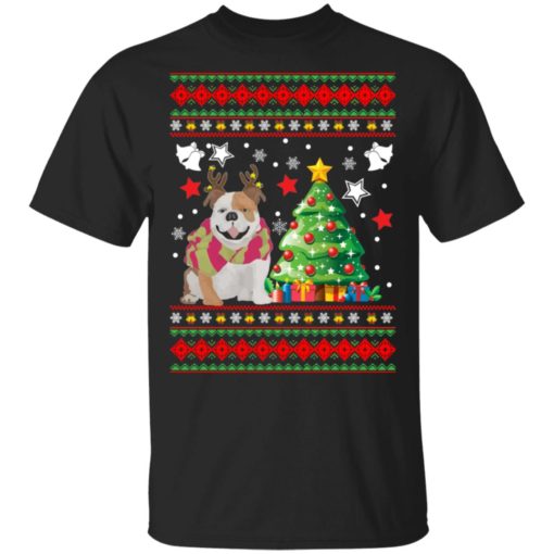 Bulldog Christmas sweatshirt