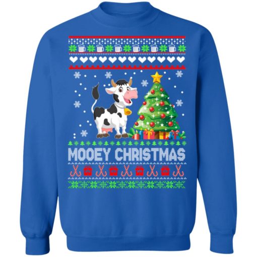 Cow Mooey Christmas sweater