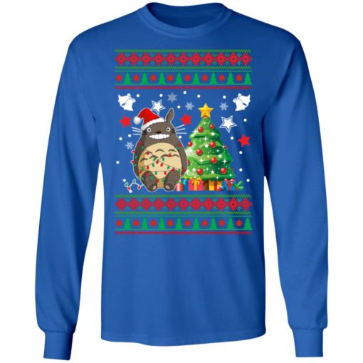 Totoro Christmas ugly sweatshirt