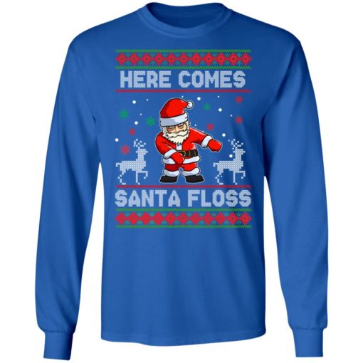 Here Comes Santa Floss Christmas sweatshirt
