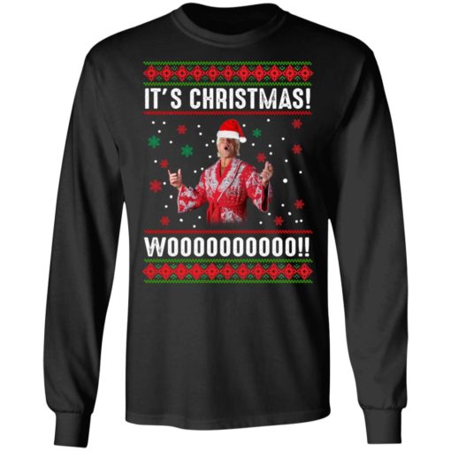 Ric Flair It’s Christmas Woooooo sweatshirt