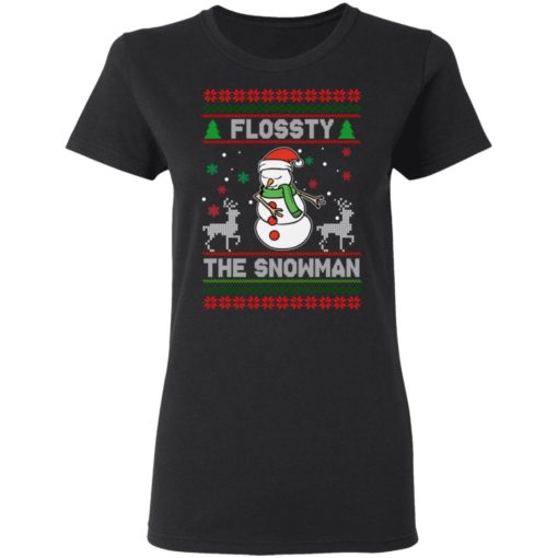 Flossty The Snowman Christmas sweatshirt