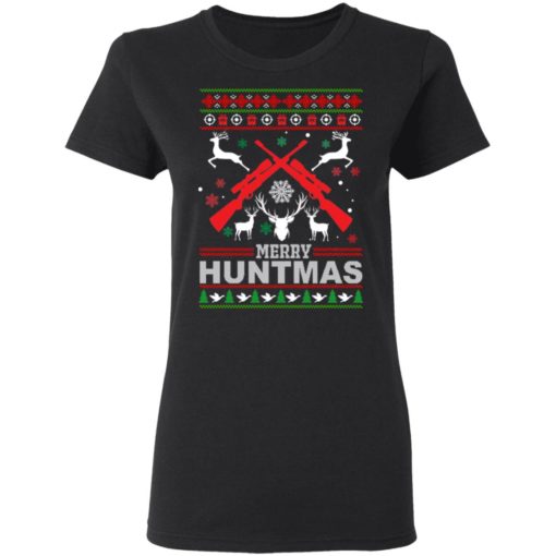 Hunting Merry huntmas Christmas sweatshirt