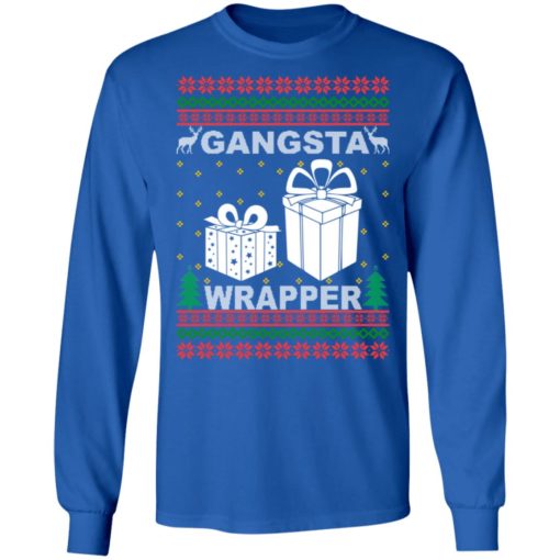 Gangsta Wrapper Christmas sweatshirt