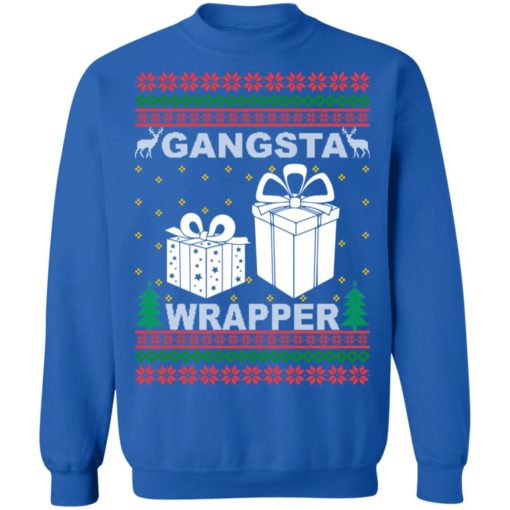 Gangsta Wrapper Christmas sweatshirt