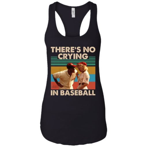 Tom Hanks There’s no crying in baseball vintage shirt
