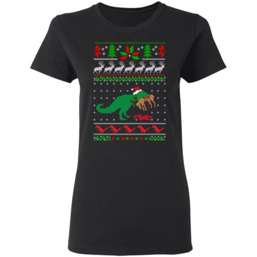 Dinosaur Ugly Christmas sweater