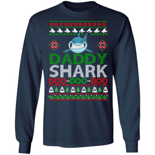 Daddy Shark Doo Doo Doo Christmas sweater