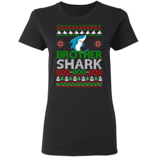 Brother Shark Doo Doo Doo Christmas sweater