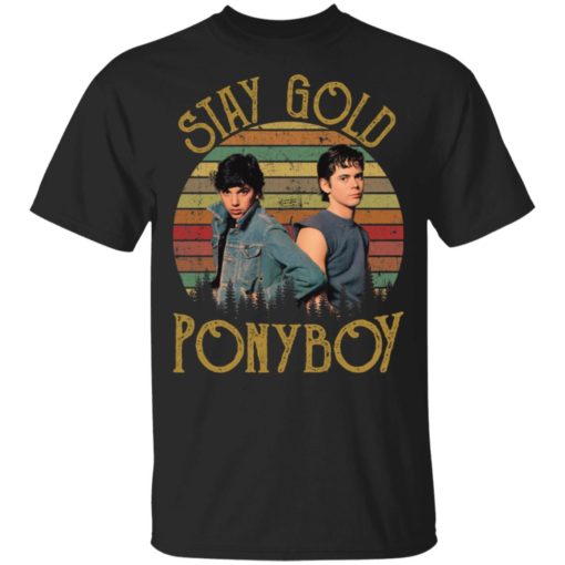 The Outsiders Stay Gold Ponyboy shirt