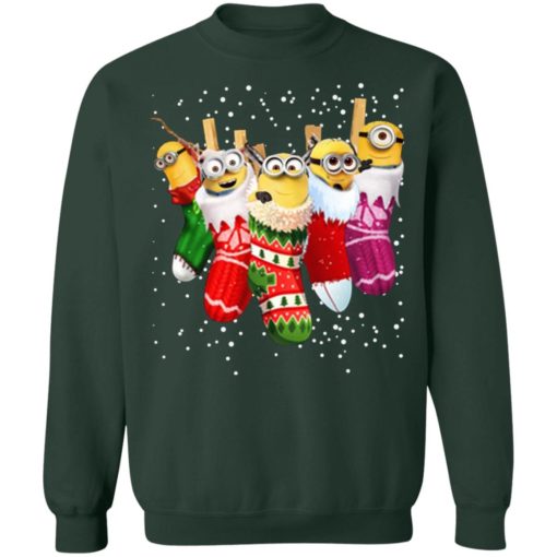 Minions Christmas Stockings sweatshirt