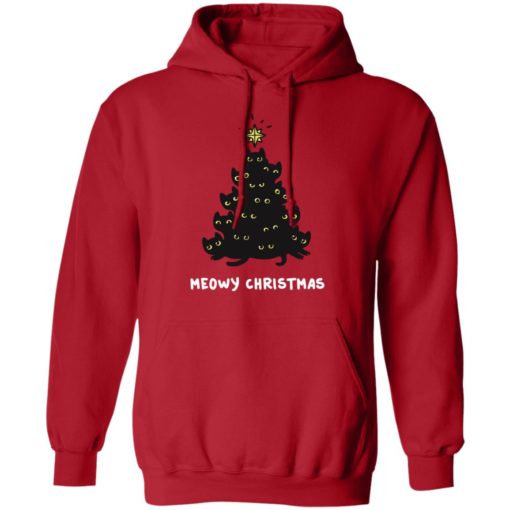 Meowy Christmas Tree sweatshirt