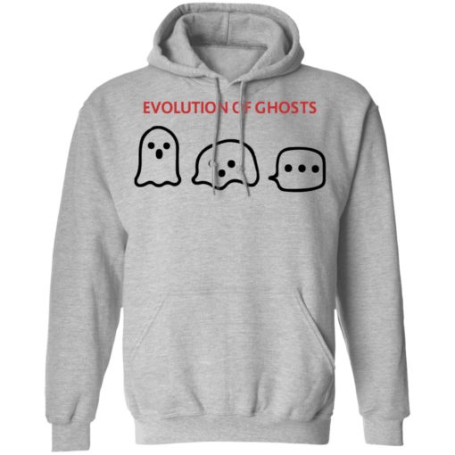 Evolution of ghosts shirt