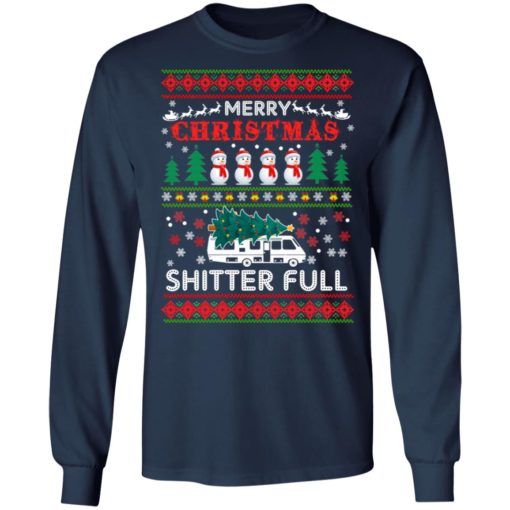 Merry Christmas Shitter full ugly sweatshirt