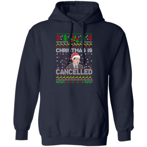 Michael Scott Christmas is Cancelled ugly sweater
